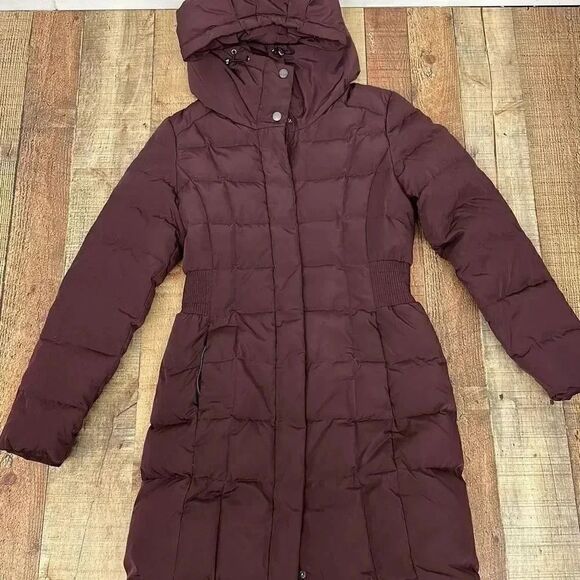 Cole Haan Signature Hooded Down Puffer Coat - Picture 1 of 11